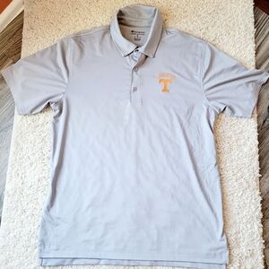 Tennessee College Team Men's M Champion Gray collar shirt